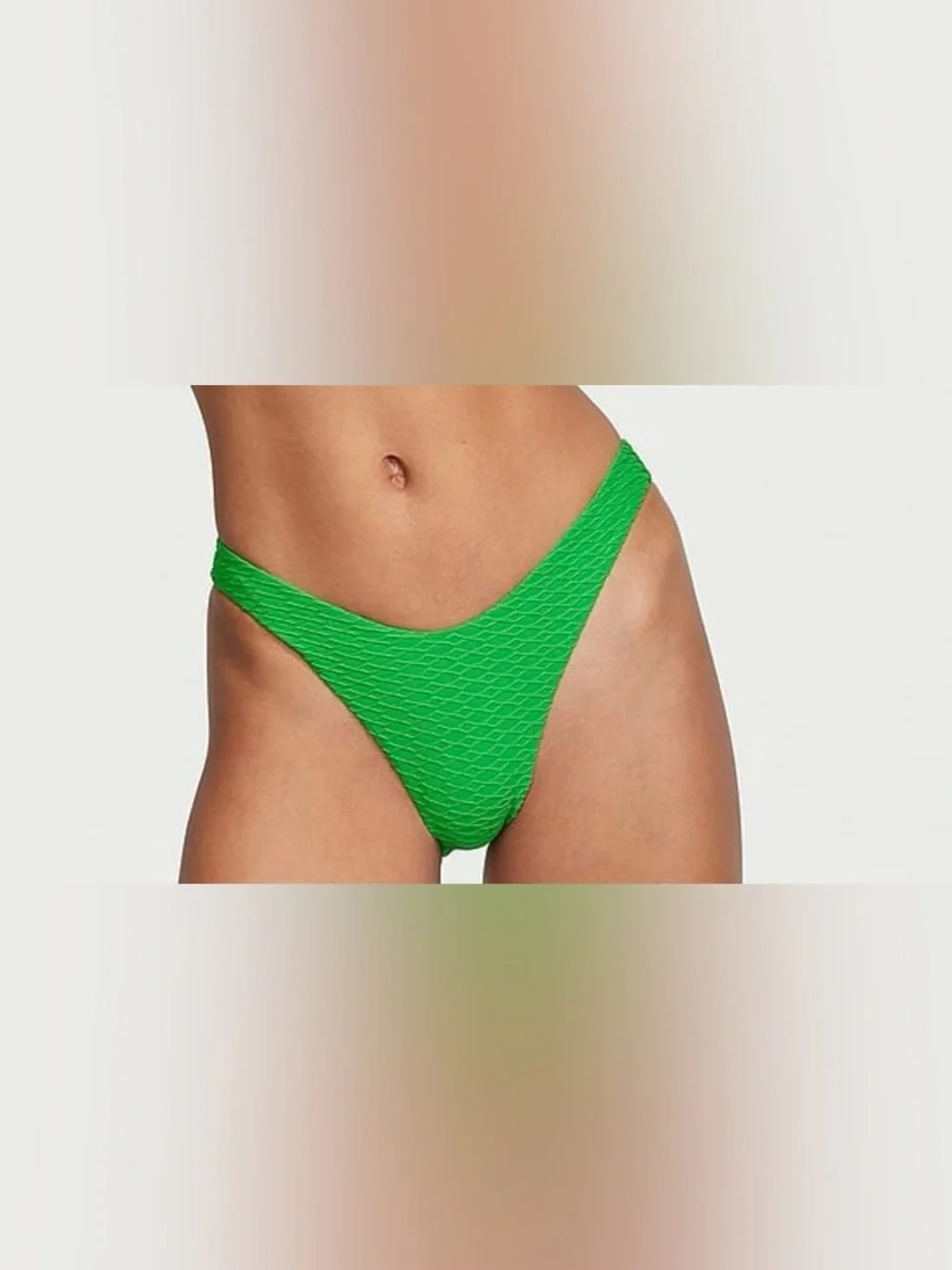 NWT Victoria Secret Green Bikini Bottom- Brazilian fit
